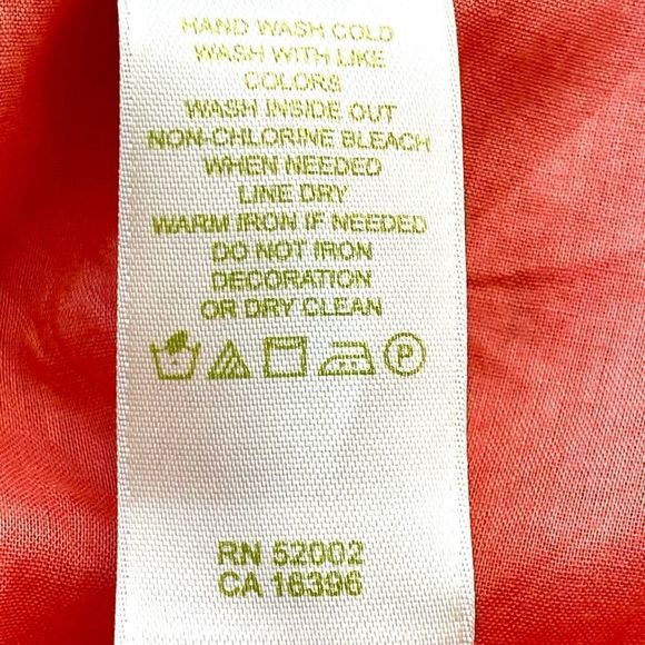 Sigrid Olsen Silk Blend Oval Polka Dot Lined Beaded Skirt Size 22 W - Picture 7 of 8